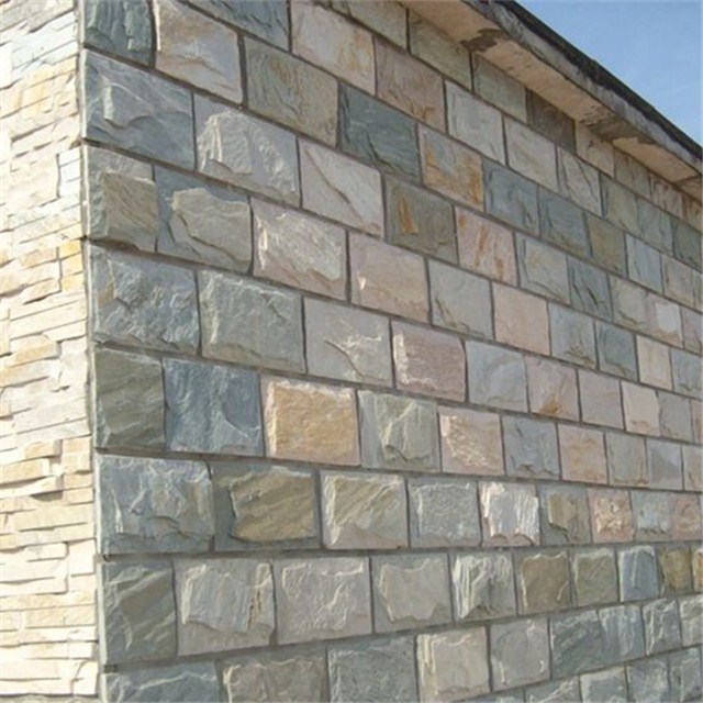 mushroom slate tiles wall cladding